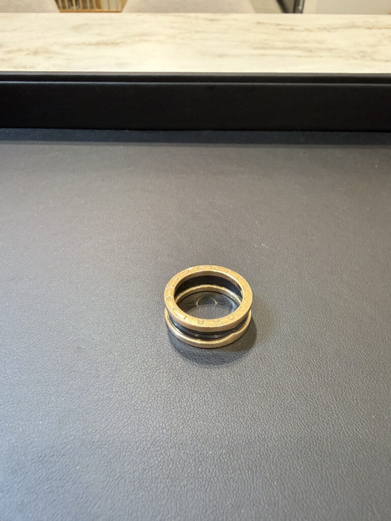 BVLGARI ブルガリ　ビーゼロワン　リング　YG
